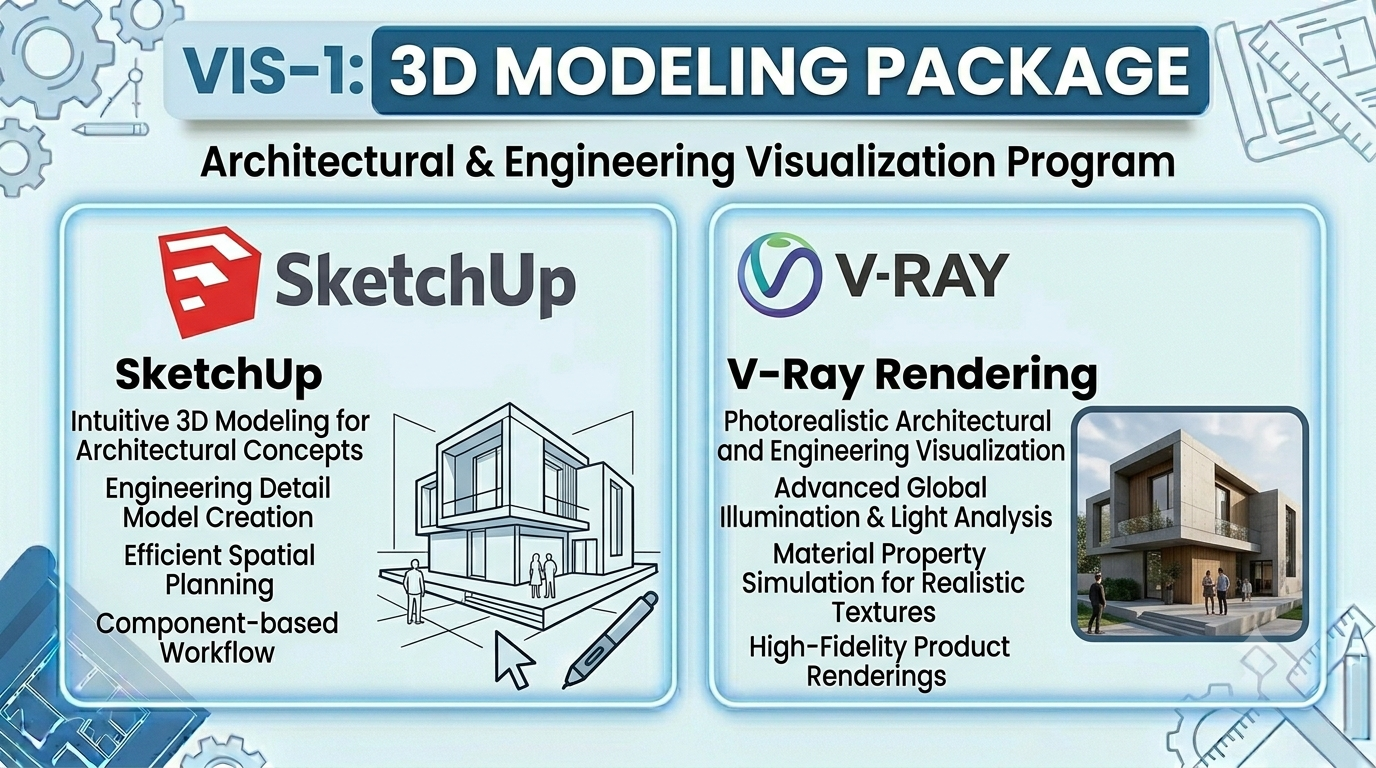 VIS-1: 3D MODELING PACKAGE