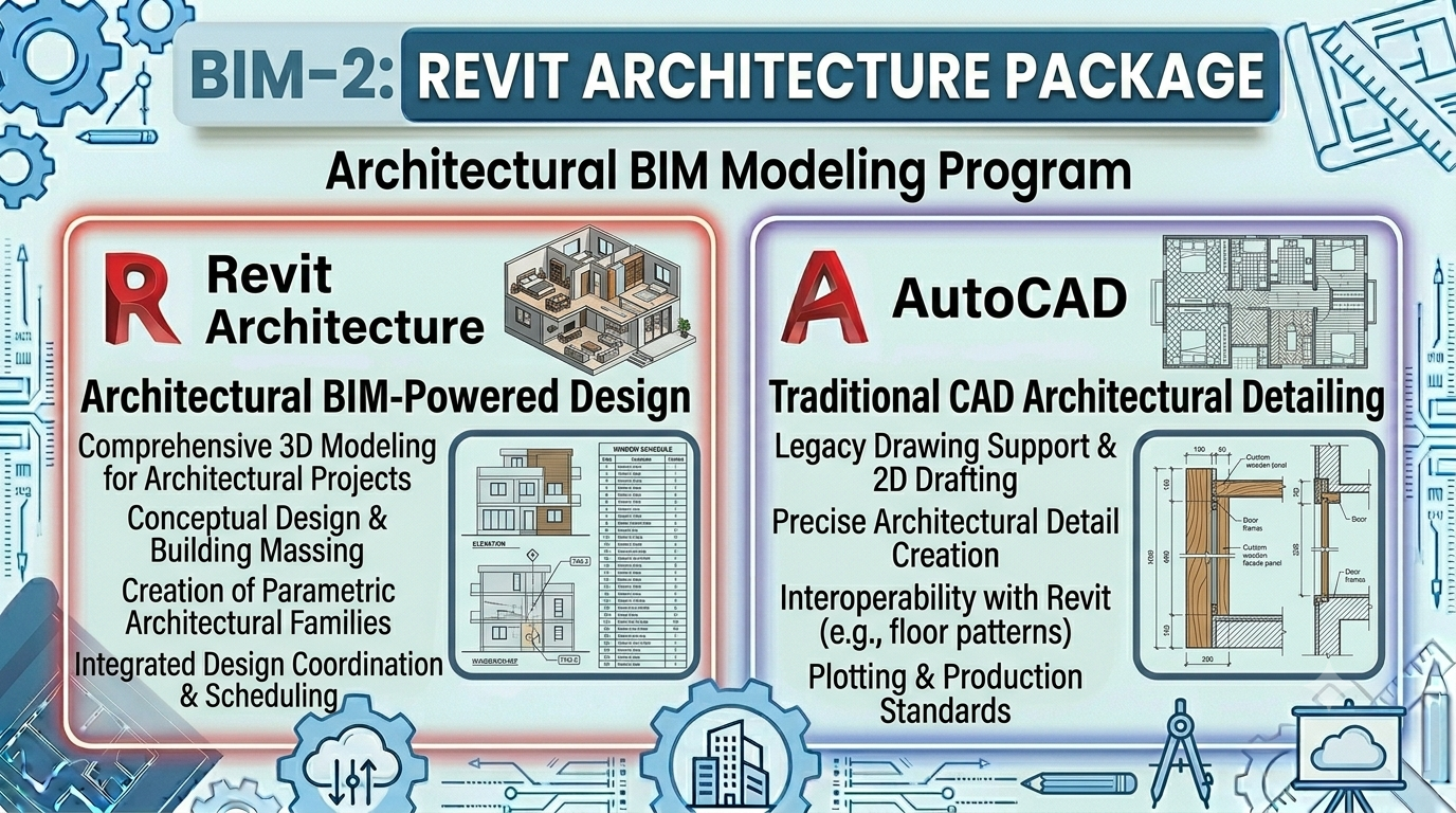 BIM-2: REVIT ARCHITECTURE PACKAGE